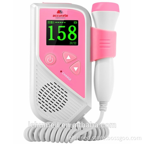 Fetal Doppler/Baby Heartbeat Monitor/Cheap Fetal doppler Amazon and Ebay Hot selling fetal doppler
